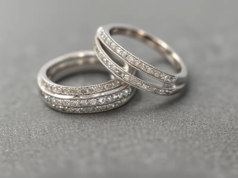 bright jewelry store lighting inside a mall showroom during engagement ring shopping