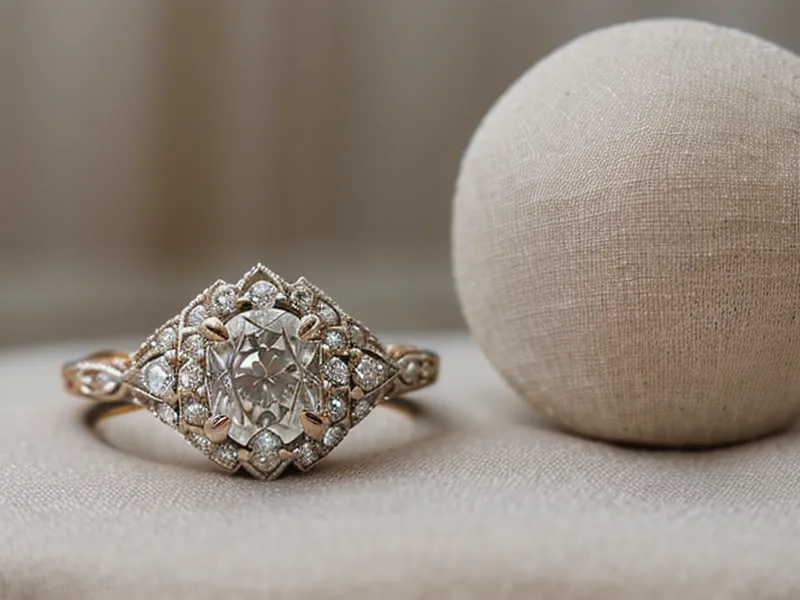 Buying Ross Simons Estate Jewelry for a Vintage Engagement Look