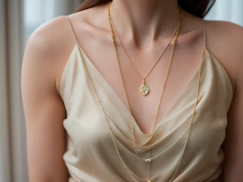How to layer Brighton necklaces for a personalized jewelry look, Charleston-style silver chain stack