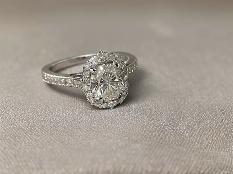 A jewelry store warranty card and engagement ring box, the starting point for this Kay Jewelers lifetime warranty comparison.