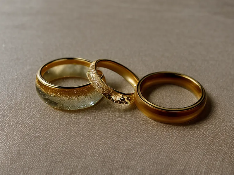 Alexis Bittar statement jewelry styled with a diamond engagement ring for a modern bridal look