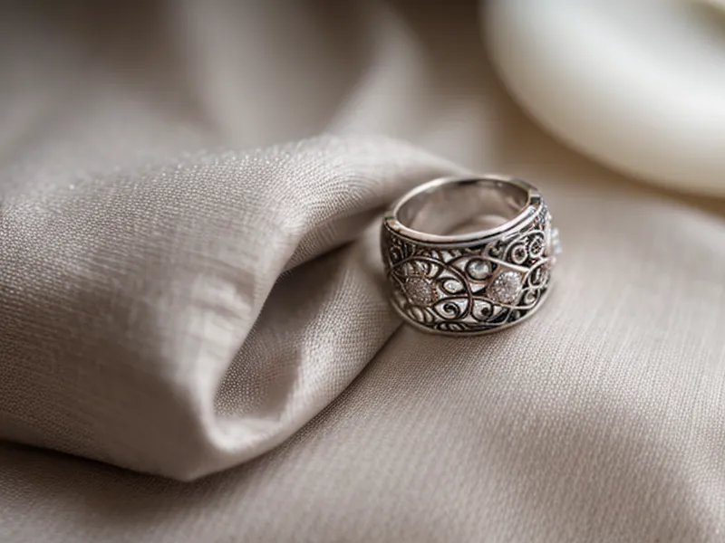 Hand-carved clear Lucite bangle bracelet from Alexis Bittar styled for bridal jewelry pairing