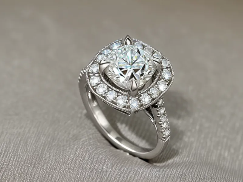 A jeweler's loupe resting on a GIA diamond grading certificate